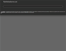 Tablet Screenshot of flyttstadaren.se